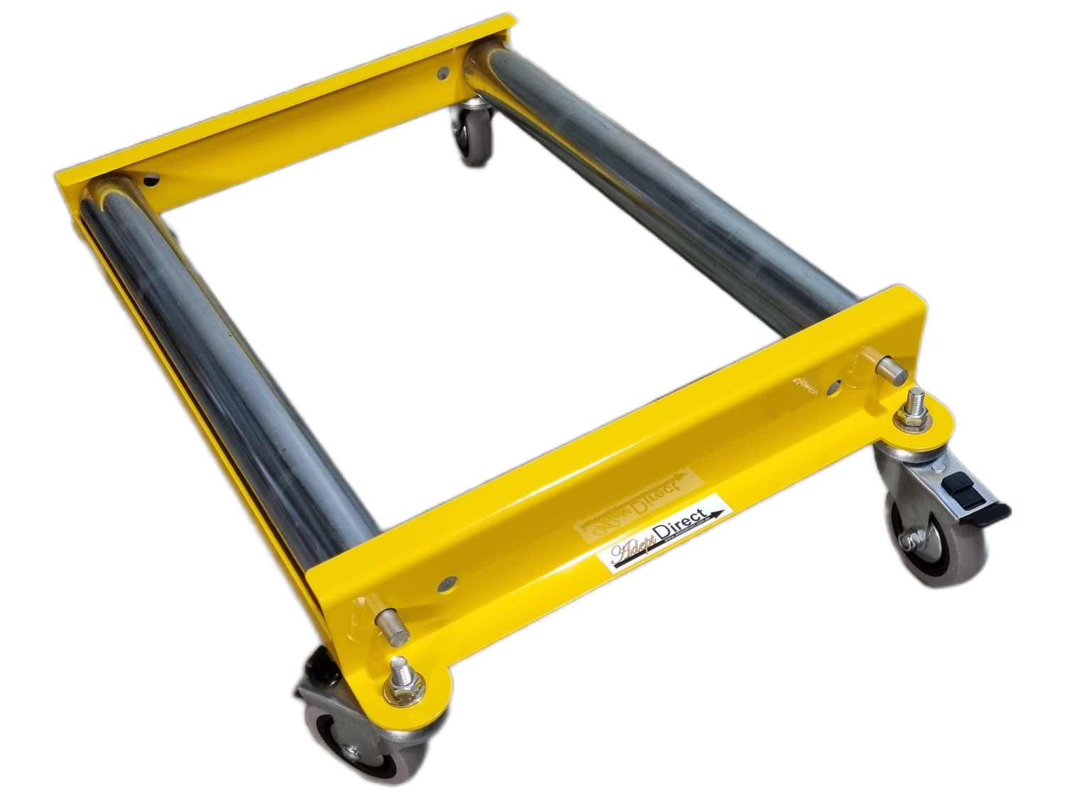 Mobile cable drum dispenser